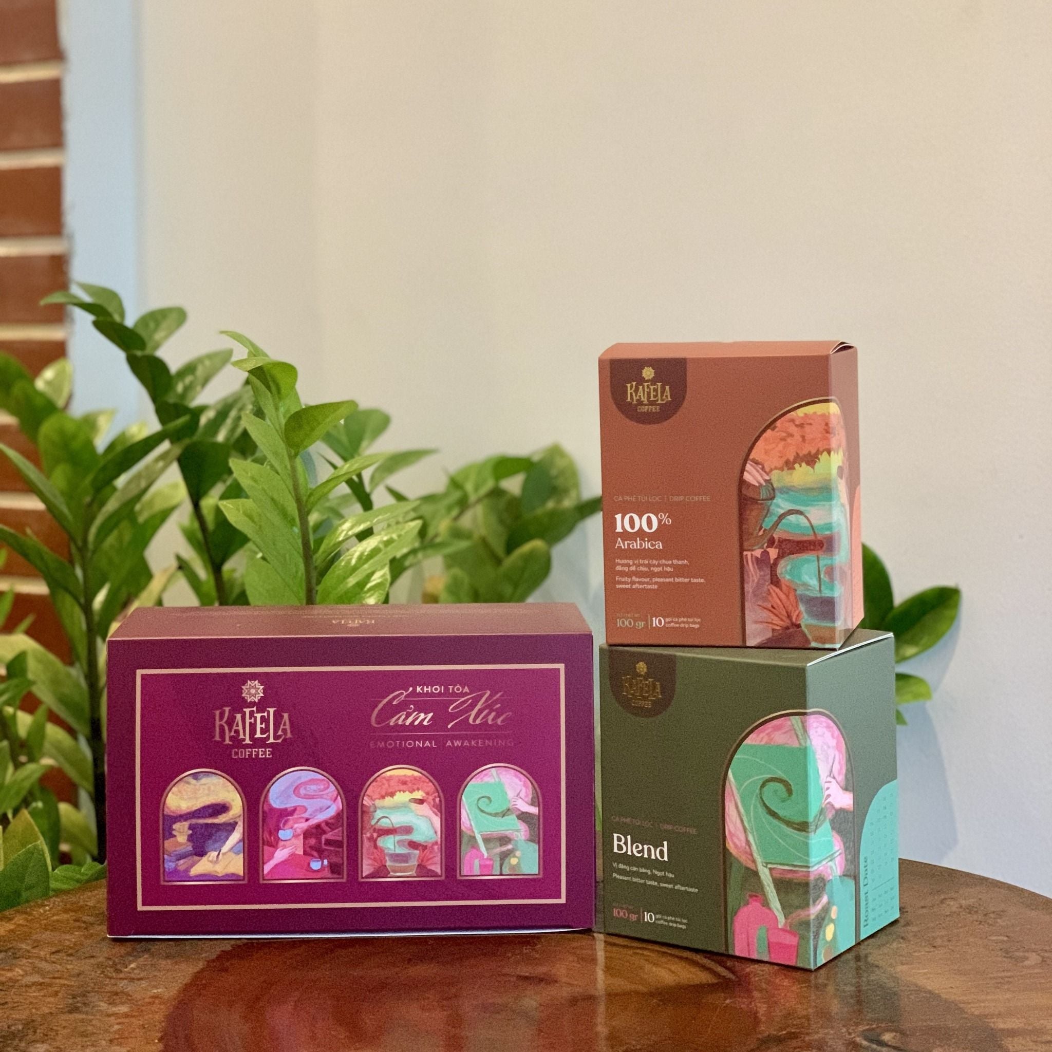 Bộ quà tặng Cảm Xúc 2 Cà phê túi lọc - Ảnh 2